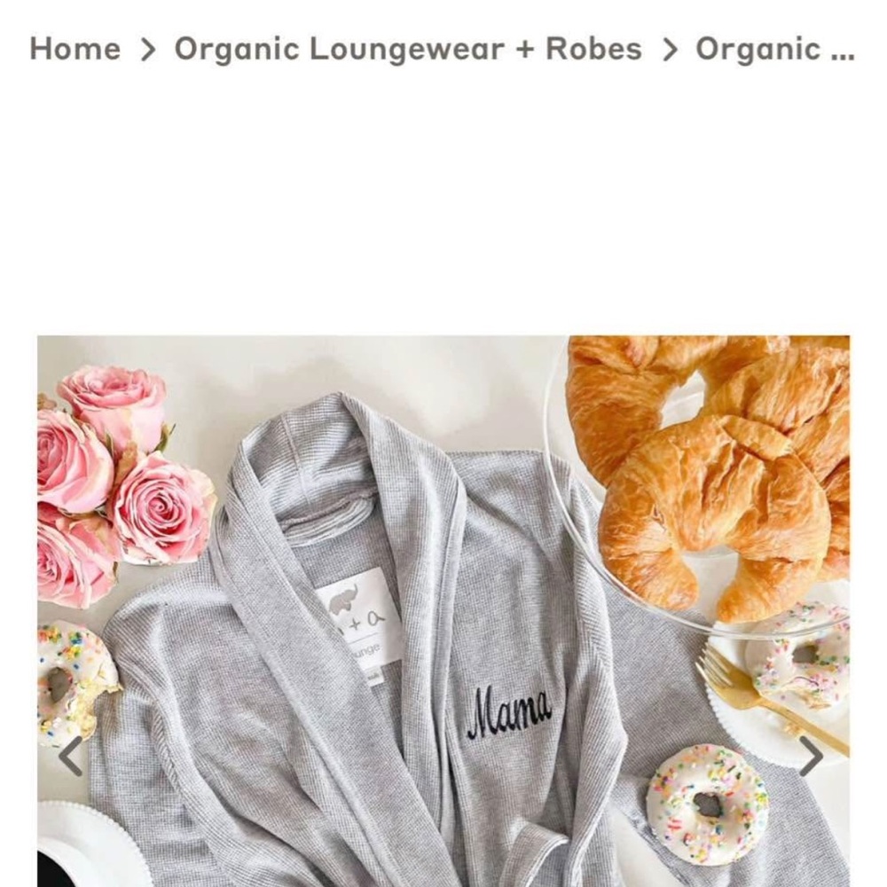 New with Tags “Mama” Robe from Monica +Andy